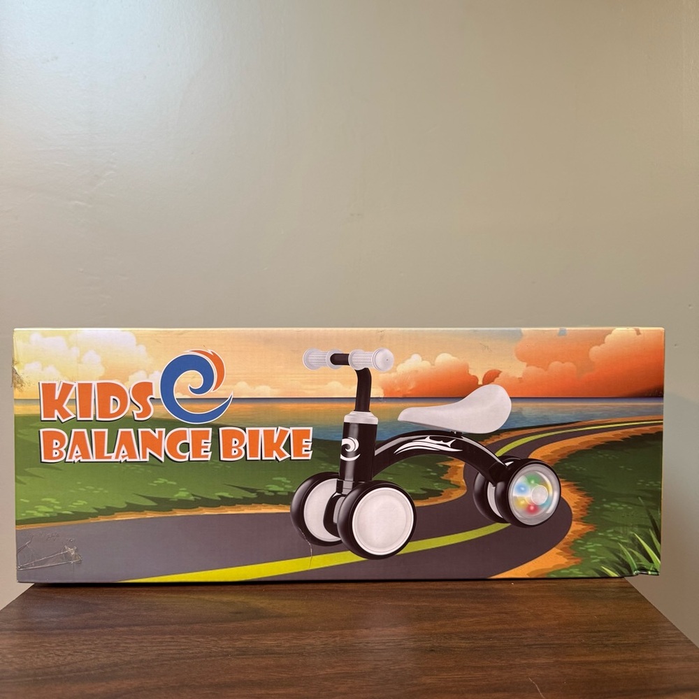 Pink Kids Balance Bike